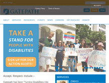Tablet Screenshot of gatepath.org
